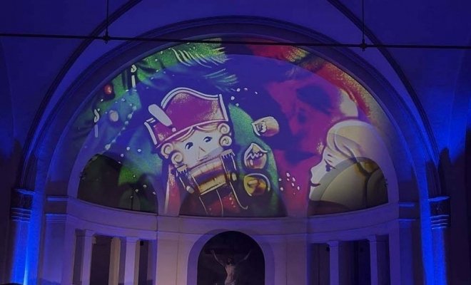 Концерт с песочной анимацией. Чайковский. Щелкунчик. Вивальди. Зима. Шуберт. Аве Мария