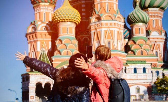 По центру Москвы и Красной площади с гидом