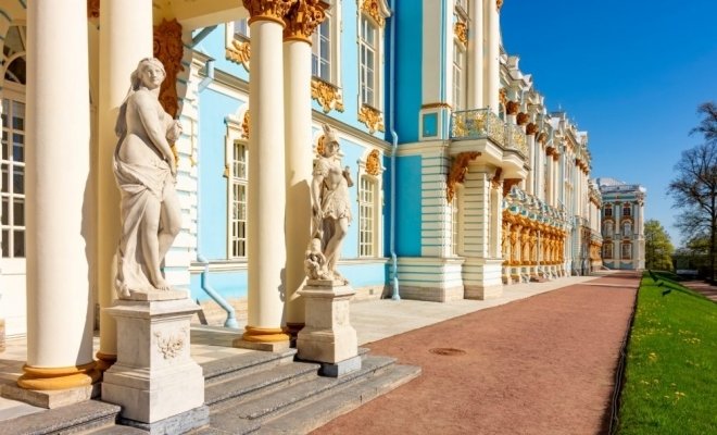 Пушкин — Екатерининский парк, дворец и Янтарная комната