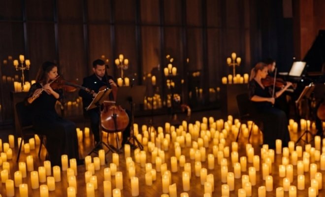 Музыка любви. Оркестр при свечах