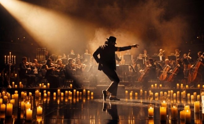 Michael Jackson Symphony. Шоу виртуозов в свете 1000 свечей