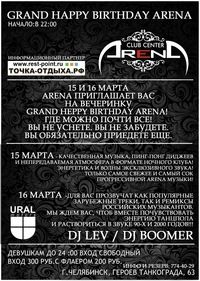 Grand Happy Birthday Arena