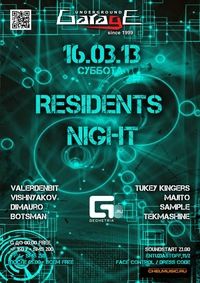 Residents Night