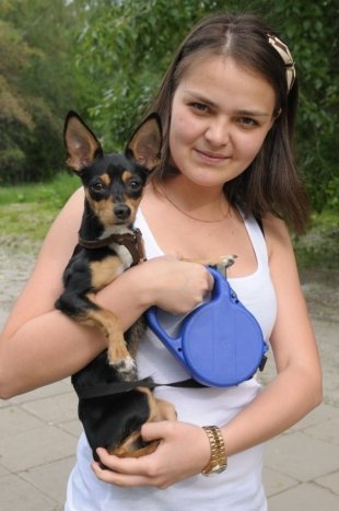 Фарида Нургалиева, 21, студентка, тойтерьер Пинчер: – С молодым человеком хотели собаку – и купили. Он у нас добрый, дружелюбный, ко всем бежит на руки. Характером во всю нашу семью…