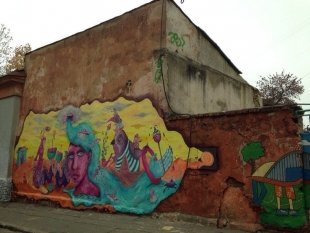 На улице Доры Любарской появилась новая картина