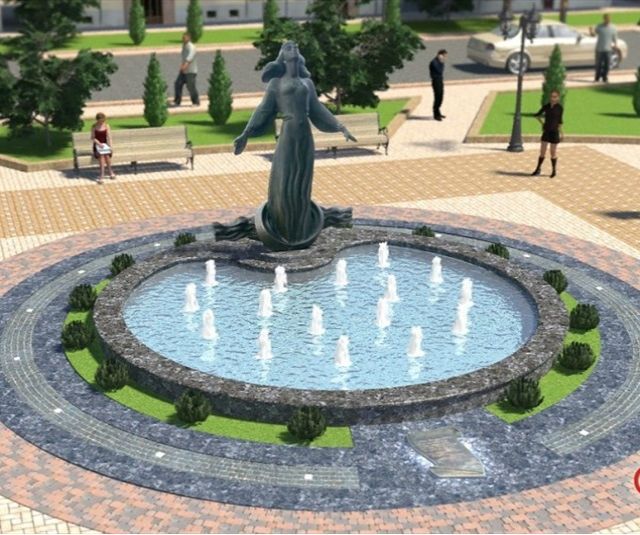 Статую "Ростовчанка" на набережной украсят фонтаном