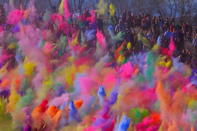 Фестиваль красок «Холи» пройдёт в эти выходные в Екатеринбурге