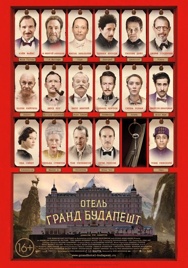 Показ фильма «Отель "Гранд Будапешт"»
