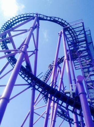 Квантовый скачок в "Сочи Парк" (фиолетовая горка) откроется 10 октября