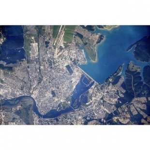 Города России в космических фотографиях - Иркутск