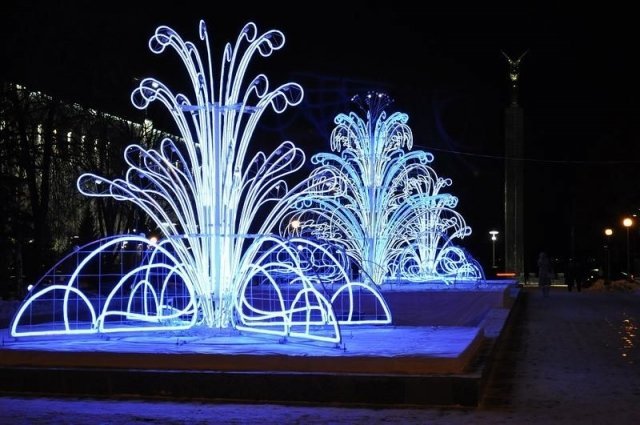 Уже 12 декабря в  Самаре зажжется новогодняя иллюминация