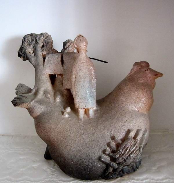В музее Темиртау открылась выставка скульптур из глины Надежды Болюх.