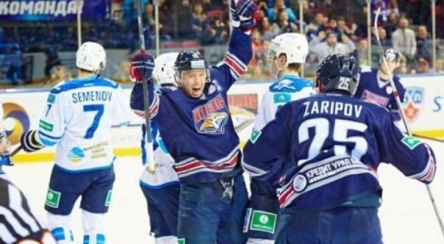 Астанинский "Барыс" потерпел поражение от магнитогорского "Металлурга"