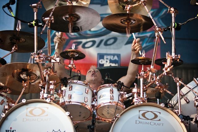 Майк Террана, самый сексуальный барабанщик, Rage, Gamma Ray