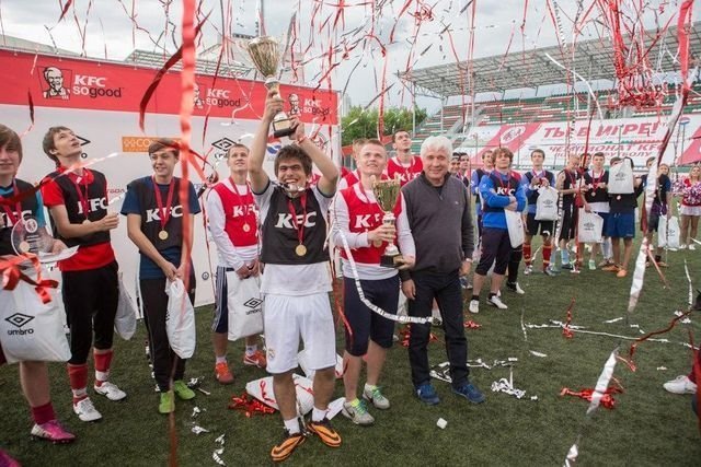 KFC проводит международный чемпионат по мини-футболу