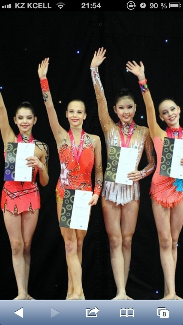 Карагандинка завоевала бронзовую медаль Международного турнира по художественной гимнастике.