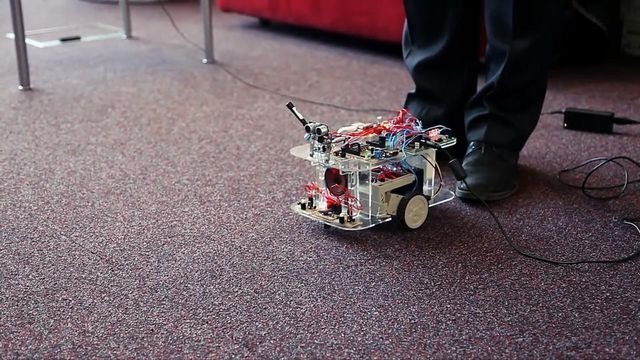 Челябинский школьник сделал собаку-робота
