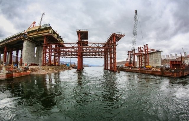 Четвёртый мост в Красноярске откроют 27 октября 2015 года