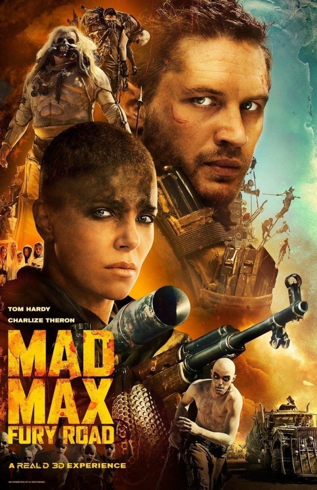 Безумный Макс: дорога ярости 3D.