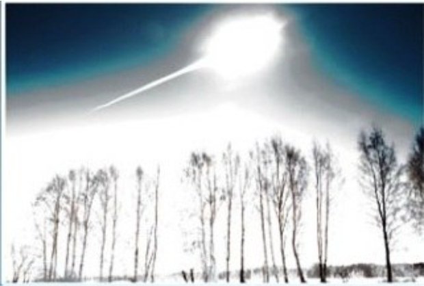 Казанцы смогут увидеть фотографии падения Челябинского метеорита 