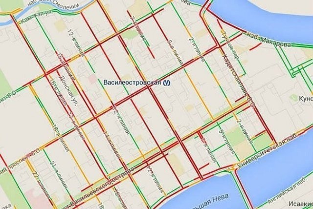 В «Google Картах» появится прогноз пробок