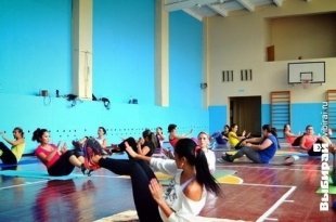 В Караганде прошел фитнес-проект "Вызов"