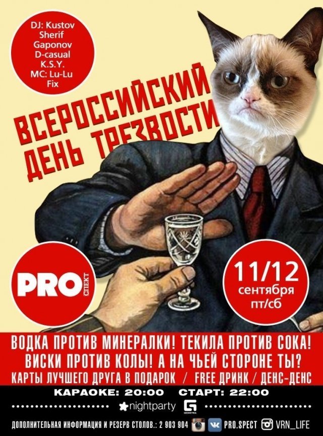 Всероссийский День Трезвости