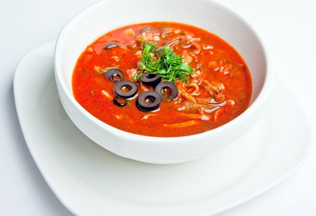Солянка сборная мясная классическая рецепт пошаговый с курицей Солянка сборная мясная классическая рецепт пошаговый с курицей