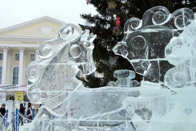 Тюменцев приглашают на открытие ледового городка