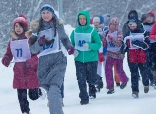 1 января в парке "За Саймой" прошел забег на "Кубок кристальной трезвости - 2016"!