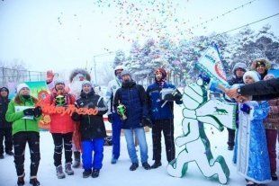 1 января в парке "За Саймой" прошел забег на "Кубок кристальной трезвости - 2016"!