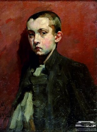 С.В. Малютин. Портрет сына. 1912