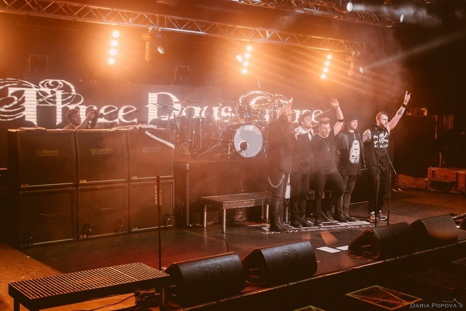 Концерт Three Days Grace в Екатеринбурге