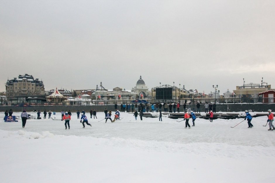 Отборочный этап турнира Red Bull Open Ice в Казани