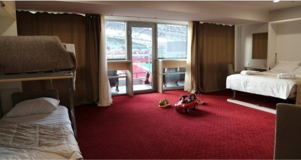 На «Казань-Арене» открыт отель Stadium Hotel sport & family
