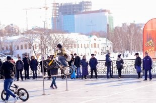 Первый весенний велопраздник прошёл в Екатеринбурге 8 марта