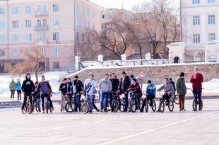 Первый весенний велопраздник прошёл в Екатеринбурге 8 марта