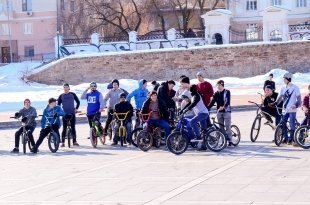 Первый весенний велопраздник прошёл в Екатеринбурге 8 марта