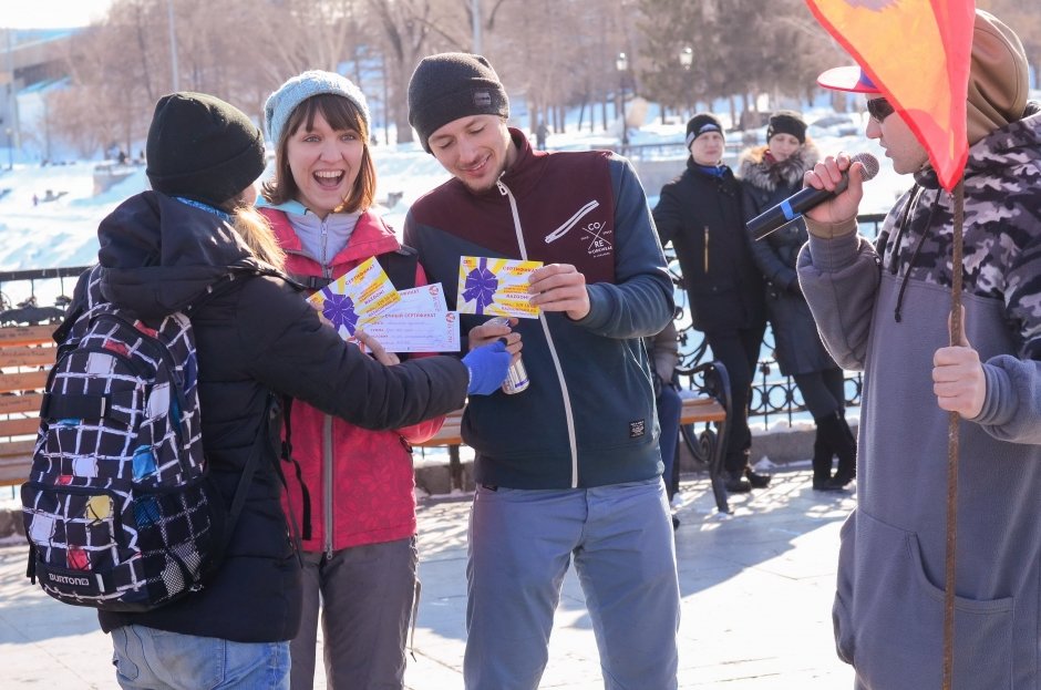 Первый весенний велопраздник прошёл в Екатеринбурге 8 марта