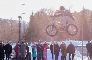 Первый весенний велопраздник прошёл в Екатеринбурге 8 марта