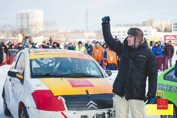 Константин Данилов взял кубок Удмуртии по зимним трековым гонкам