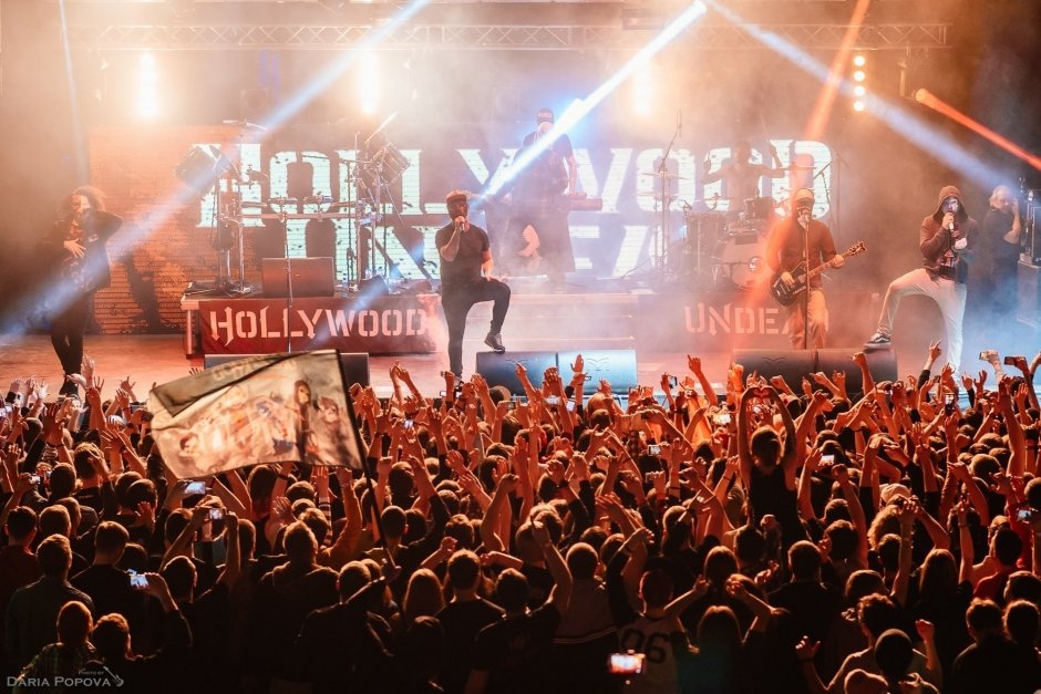 Концерт Hollywood Undead в Екатеринбурге