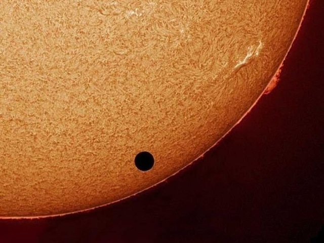 Меркурий пройдет по диску Солнца