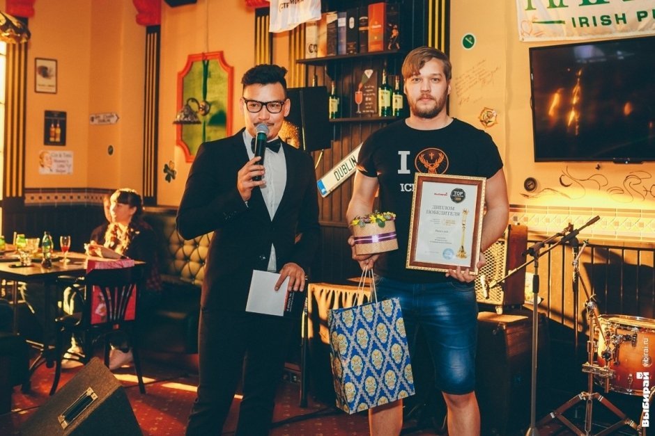 Церемония награждения победителей народной ресторанной премии «Золотая вилка» - 2016