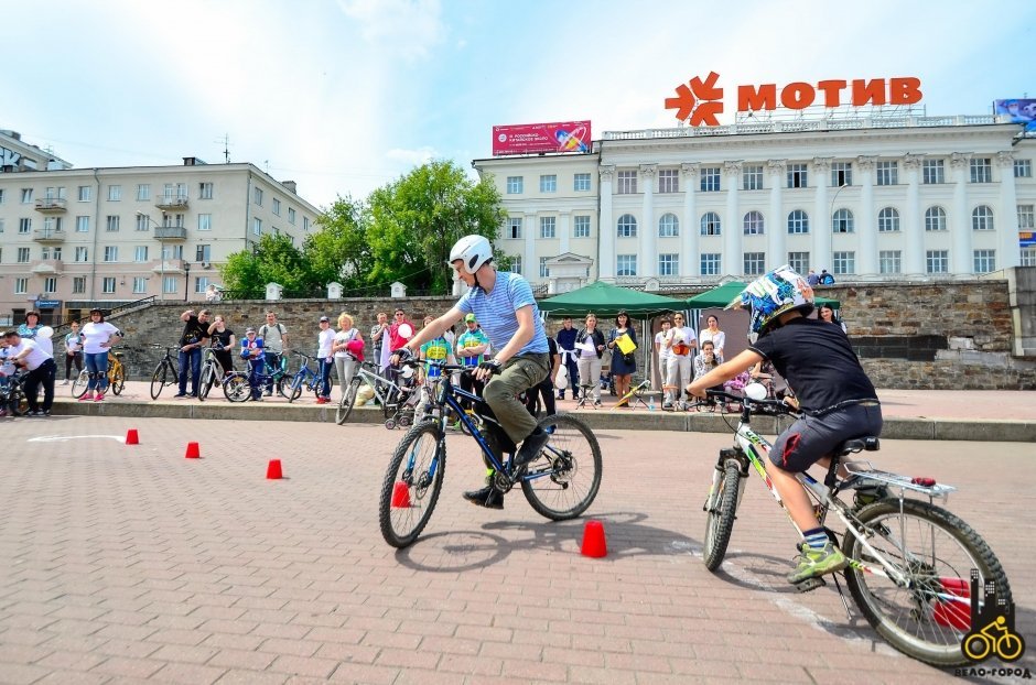 Второй этап конкурса «Вело-Семья 2016» в Екатеринбурге