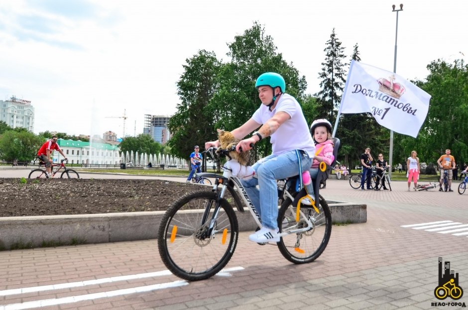 Второй этап конкурса «Вело-Семья 2016» в Екатеринбурге