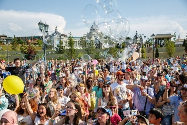 В Казани пройдет семейный фестиваль мыльных пузырей