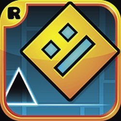 Иконка мобильной игры Geometry Dash