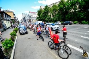 Массовый велопробег состоялся в Екатеринбурге