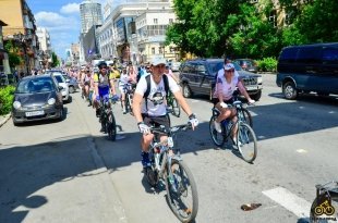 Массовый велопробег состоялся в Екатеринбурге